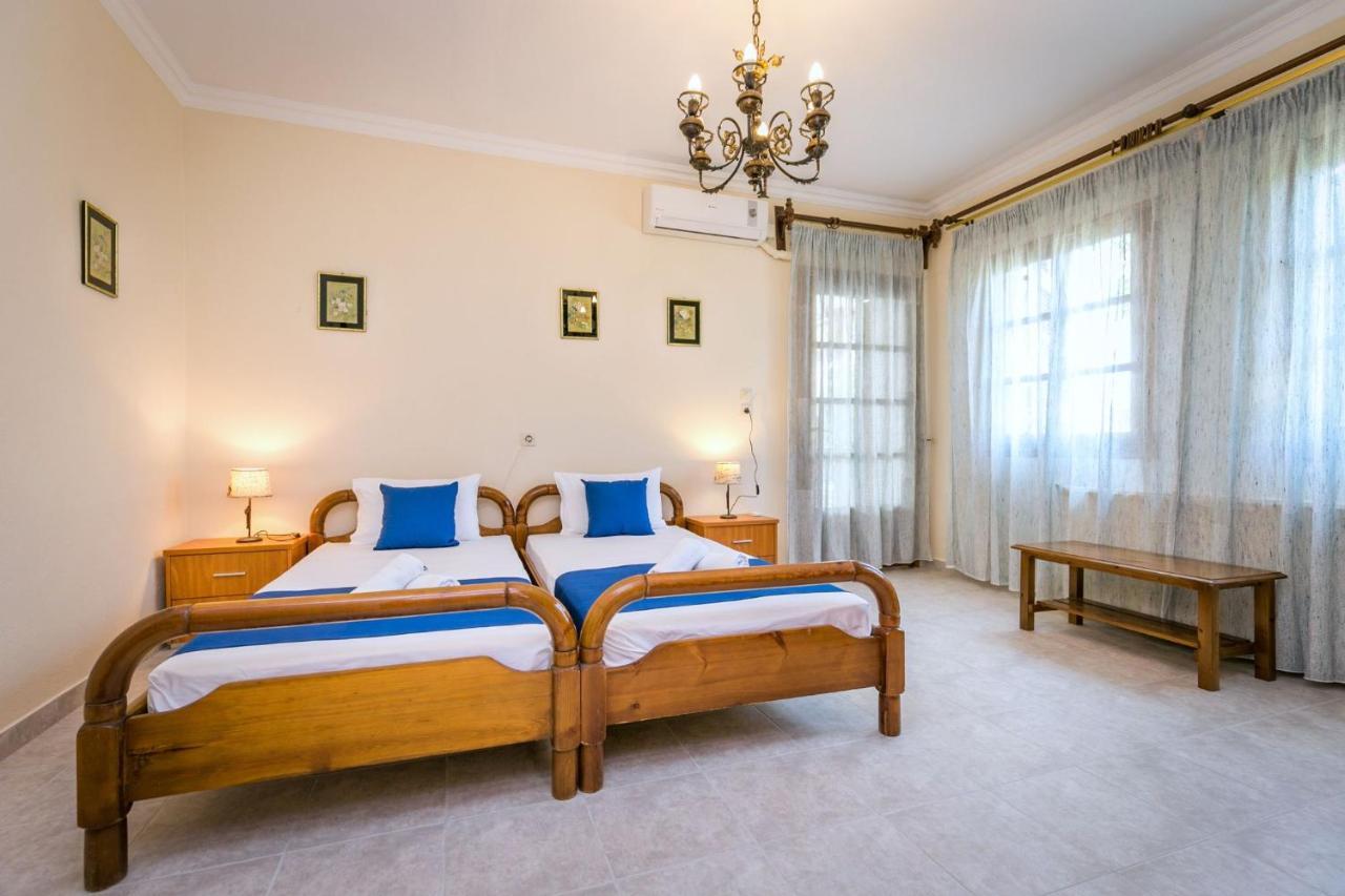 Villa Vrachos Skála Kallirákhis Buitenkant foto