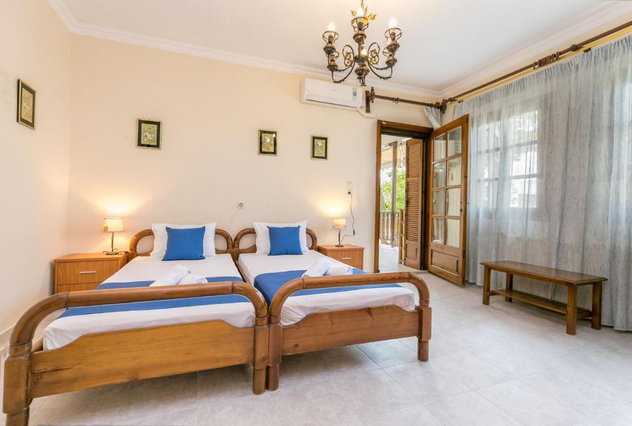 Villa Vrachos Skála Kallirákhis Buitenkant foto