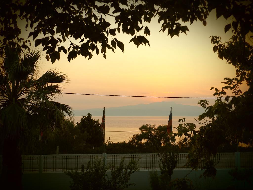 Villa Vrachos Skála Kallirákhis Buitenkant foto